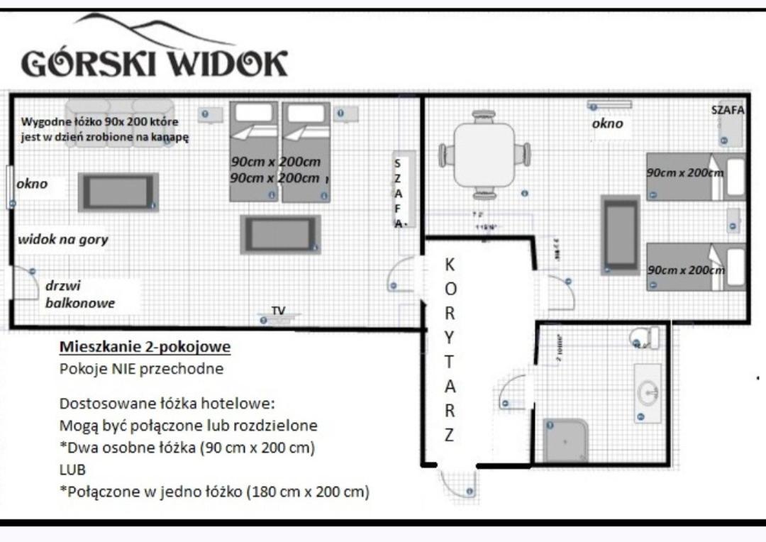 Gorski Widok Karpacz Apartamenty I Pokoje- Salon Kominkowy מראה חיצוני תמונה