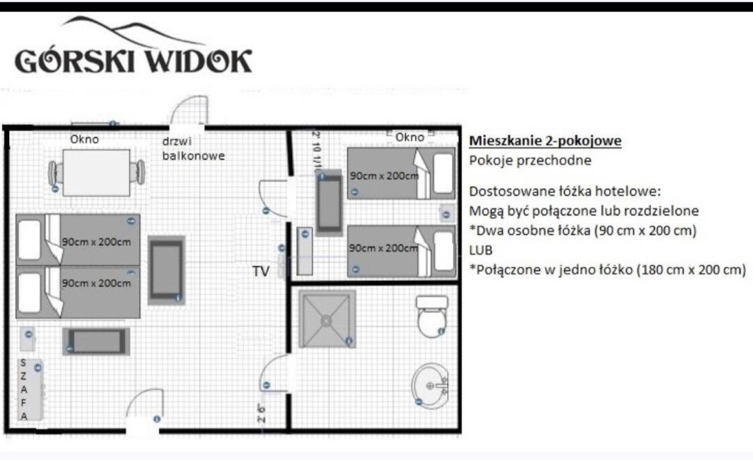 Gorski Widok Karpacz Apartamenty I Pokoje- Salon Kominkowy מראה חיצוני תמונה