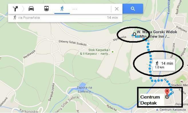 Gorski Widok Karpacz Apartamenty I Pokoje- Salon Kominkowy מראה חיצוני תמונה